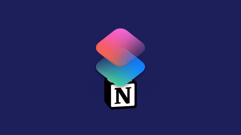 Atajos Apple para Notion